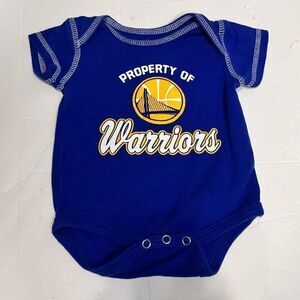 NBA Golden State Warriors Bodysuit   Sz 0/3 Months